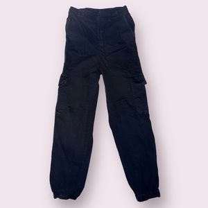 Pull&Bear Black Cargo Pants